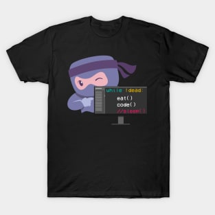 Code Ninja Software Engineer Developer T-Shirt